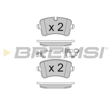 NEUTRO.jpg Kit Dischi E Pastiglie Freno 17.4mm Posteriori Audi A6 2011-2013 2.0 Tfsi S.f. Trw Ventilato