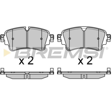 NEUTRO.jpg Kit Dischi E Pastiglie Freno 17.5mm Posteriori Audi A4 2015-2019 2.0 Tfsi S.f. Trw Ventilato