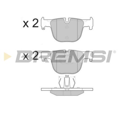 NEUTRO.jpg Kit Dischi E Pastiglie Freno 18.3mm Posteriori Bmw 3 2012-2018 330d S.f. Ate Ventilato
