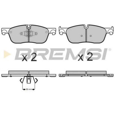 NEUTRO.jpg Kit Dischi E Pastiglie Freno 18mm Anteriori Jaguar F-pace 2017-2024 2.0 Awd S.f. Ate - Teves Ventilato