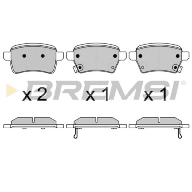 NEUTRO.jpg Kit Dischi E Pastiglie Freno 17.1mm Posteriori Fiat 500l 2013-2024 1.4 S.f. Trw Pieno