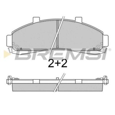 NEUTRO.jpg Kit Dischi E Pastiglie Freno 16.8mm Anteriori Mazda B-serie 2002-2006 2.5 D 4wd Ventilato