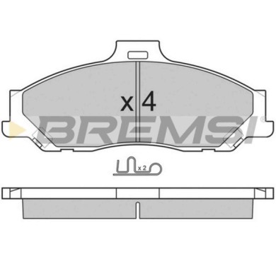 NEUTRO.jpg Kit Dischi E Pastiglie Freno 17mm Anteriori Mazda B-serie 1999-2006 2.5 D 4wd S.f. Kelsey-hayes Ventilato