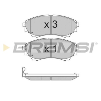 NEUTRO.jpg Kit Dischi E Pastiglie Freno 16mm Anteriori Mazda B-serie 1999-2006 2.5 D 4wd S.f. Tokico Ventilato