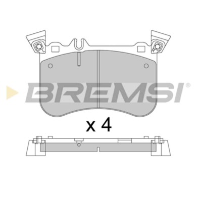 NEUTRO.jpg Kit Dischi E Pastiglie Freno 16.5mm Anteriori Mercedes-benz Classe B 2011-2018 B 200 S.f. Brembo Ventilato