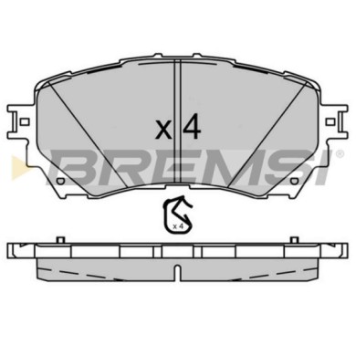 NEUTRO.jpg Kit Dischi E Pastiglie Freno 15.5mm Anteriori Mazda 6 Tre Volumi 2012-2024 2.2 D S.f. Akebono Ventilato