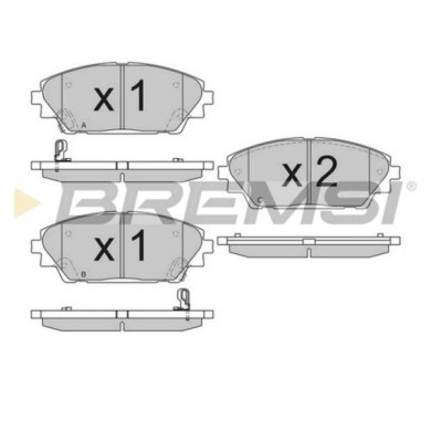 NEUTRO.jpg Kit Dischi E Pastiglie Freno 15.8mm Anteriori Mazda 3 2016-2019 1.5 D S.f. Akebono Ventilato