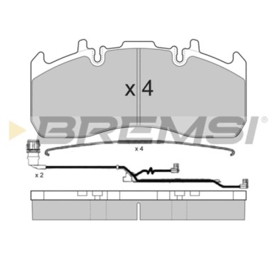 NEUTRO.jpg Kit Dischi E Pastiglie Freno 29mm Anteriori Mazda 3 2013-2019 2.0 S.f. Meritor Ventilato