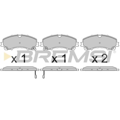 NEUTRO.jpg Kit Dischi E Pastiglie Freno 16mm Anteriori Nissan X-trail 2014-2024 1.6 Dci S.f. Akebono Ventilato