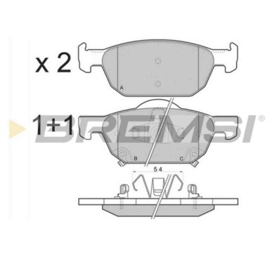 NEUTRO.jpg Kit Dischi E Pastiglie Freno 18mm Anteriori Honda Civic Ix 2013-2016 1.6i-dtec S.f. Ate Ventilato
