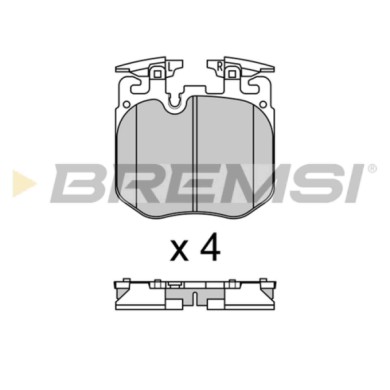 NEUTRO.jpg Kit Dischi E Pastiglie Freno 19.6mm Anteriori Bmw 3 Touring 2019-2024 330d Xdrive S.f. Brembo Ventilato