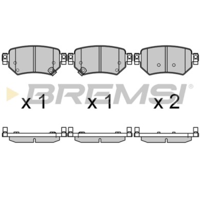 NEUTRO.jpg Kit Dischi E Pastiglie Freno 15.5mm Posteriori Mazda 6 Station Wagon 2013-2024 2.0 S.f. Akebono Pieno