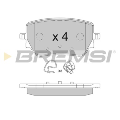 NEUTRO.jpg Kit Dischi E Pastiglie Freno 17.2mm Posteriori Mercedes-benz Cla 2019-2024 Cla 180 D Pieno