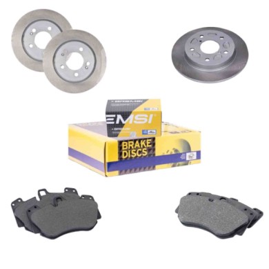 BP3517.JPG Kit Dischi E Pastiglie Freno 15.5mm Posteriori Audi A3 2017-2020 1.6 Tdi S.f. Ate - Teves Pieno