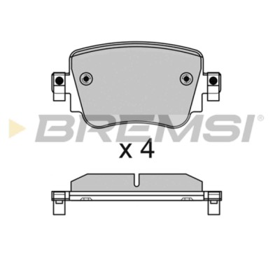 NEUTRO.jpg Kit Dischi E Pastiglie Freno 17.4mm Posteriori Audi Q3 2016-2018 1.4 Tfsi S.f. Trw Pieno