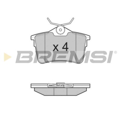 NEUTRO.jpg Kit Dischi E Pastiglie Freno 17mm Posteriori Peugeot 308 I 2010-2014 1.6 Gti S.f. Trw Pieno