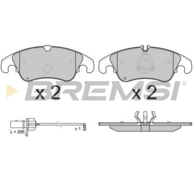 NEUTRO.jpg Kit Dischi E Pastiglie Freno 18.4mm Anteriori Audi A5 2016-2024 S5 Quattro S.f. Lucas Girling Ventilato