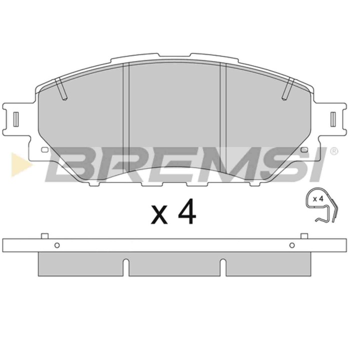 NEUTRO.jpg Kit Dischi E Pastiglie Freno 15.6mm Anteriori Toyota Hilux Viii Pick-up 2015-2024 2.4 D S.f. Advics Ventilato