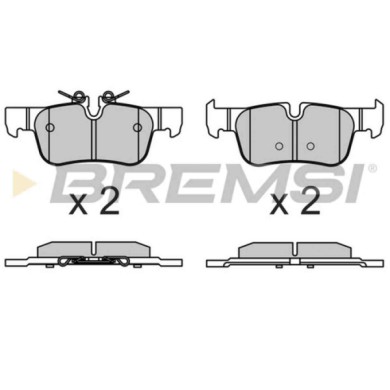 NEUTRO.jpg Kit Dischi E Pastiglie Freno 15.7mm Posteriori Bmw 2 Active Tourer 2014-2021 216d S.f. Ate - Teves Pieno