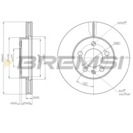 CD8663V.JPG Kit Dischi E Pastiglie Freno 17.4mm Anteriori Audi A1 City Carver 2019-2022 35 Tfsi S.f. Ate - Teves Ventilato