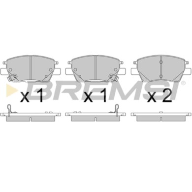 NEUTRO.jpg Kit Dischi E Pastiglie Freno 17.7mm Anteriori Opel Ampera-e 2017-2019 Ev150 Ventilato