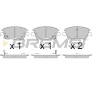 NEUTRO.jpg Kit Dischi E Pastiglie Freno 17.7mm Anteriori Opel Ampera-e 2017-2019 Ev150 Ventilato