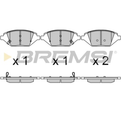 NEUTRO.jpg Kit Dischi E Pastiglie Freno 17.6mm Anteriori Opel Karl 2015-2018 1.0 S.f. Akebono Ventilato