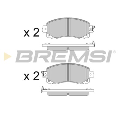 NEUTRO.jpg Kit Dischi E Pastiglie Freno 16.9mm Anteriori Subaru Outback 2015-2024 2.0 D Awd S.f. Hitachi Ventilato