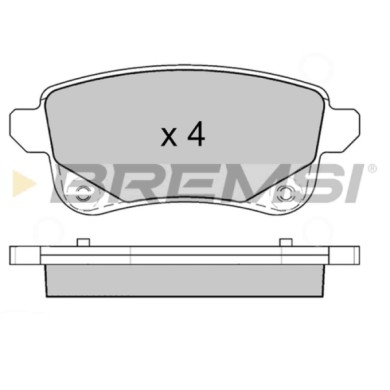 NEUTRO.jpg Kit Dischi E Pastiglie Freno 16mm Posteriori Renault Espace V 2015-2023 1.6 Tce 200 S.f. Trw Pieno