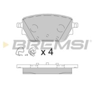 NEUTRO.jpg Kit Dischi E Pastiglie Freno 17.3mm Posteriori Mercedes-benz Classe B 2019-2024 B 160 Pieno