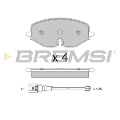 NEUTRO.jpg Kit Dischi E Pastiglie Freno Anteriori Audi A3 Limousine 2020-2024 30 Tdi S.f. Trw Ventilato