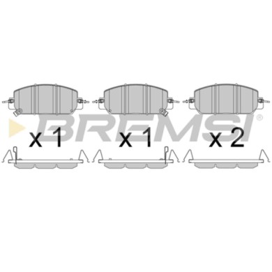 NEUTRO.jpg Kit Dischi E Pastiglie Freno 16.7mm Anteriori Honda Cr-v V 2018-2024 2.0 E-cvt Hybrid S.f. Advics Ventilato