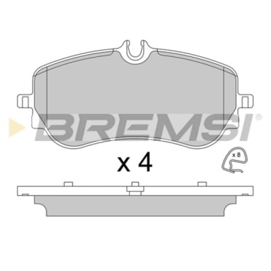 NEUTRO.jpg Kit Dischi E Pastiglie Freno 19.1mm Posteriori Man Tge Autobus 2017-2024 2.0 Tdi Pieno