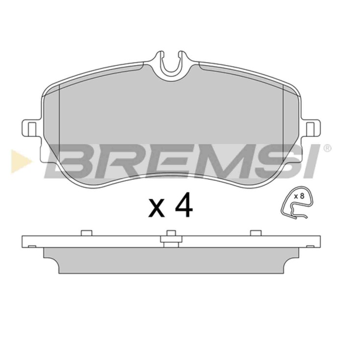 NEUTRO.jpg Kit Dischi E Pastiglie Freno 19.1mm Posteriori Man Tge Autobus 2017-2024 2.0 Tdi Pieno