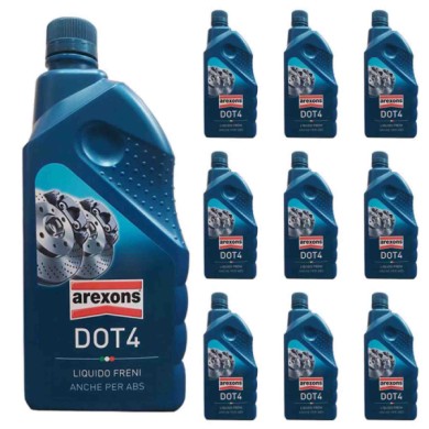 8111_1-PEZZO.jpg Arexons 8111 Liquido Freni Dot 4 Confezione Da 10 Litri