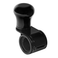 Revolve Pomello Volante In Alluminio Anodizzato Nero Staffa Nera Pomelli Volante Accessori Volante