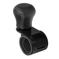 Revolve Pomello Volante In Pelle Con Cuciture Silver Staffa Nera Pomelli Volante Accessori Volante