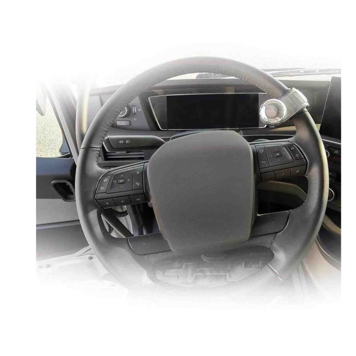 00042-S-01.JPG Revolve Pomello Volante In Alluminio Cromato Staffa Cromata Pomelli Volante Accessori Volante