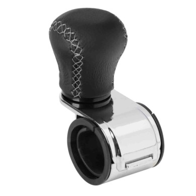 00044-A-01.JPG Revolve Pomello Volante In Pelle Con Cuciture Silver Staffa Cromata Pomelli Volante Accessori Volante