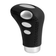 Cobra Pomello Leva Cambio Nero Pomelli In Pelle E Alluminio Leva Cambio