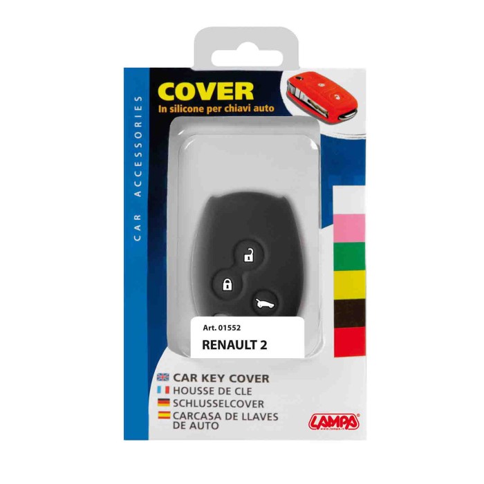 01552-S-01.JPG Cover Per Chiavi Auto Conf. Singola Cover Per Chiavi Auto 1 Pz Colore Nero Covers Chiavi Auto 01552