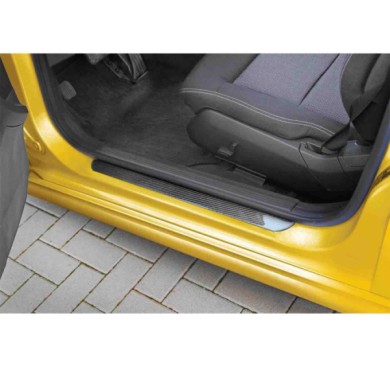 02053-S-01.JPG Carbon Look Profili Battitacco Portiera Adesivi 300x55 Mm Profili Battitacco Portiere