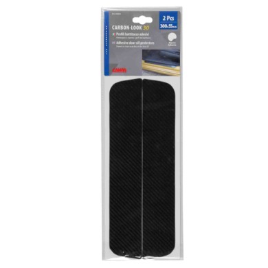 02053-C-01.JPG Carbon Look Profili Battitacco Portiera Adesivi 300x55 Mm Profili Battitacco Portiere