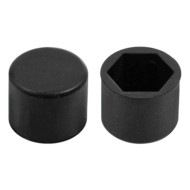 Copribulloni In Silicone 20 Pz 21 Mm Decorazione Ruote Protezione/estetica