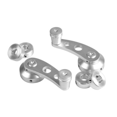 02520-C-01.JPG Racing Levers Kit Leve Alzacristalli 6 Cm Alluminio Leve Alzacristalli Portiere