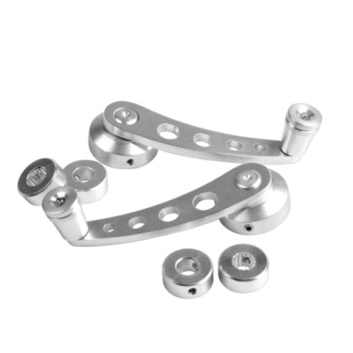 02521-A-01.JPG Racing Levers Kit Leve Alzacristalli 10 Cm Alluminio Leve Alzacristalli Portiere