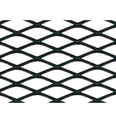 04584-C-01.JPG Racing Grill Rombo Medio 6x12 Mm 100x33 Cm Nero Anodizzato Nero Anodizzato Griglie Aerazione