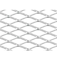 Racing Grill Rombo Medio 6x12 Mm 120x20 Cm Lucido Lucido Griglie Aerazione