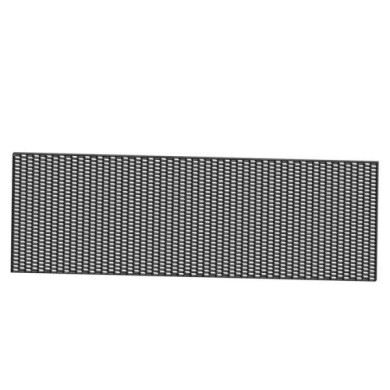 04608-S-01.JPG Original Look Griglia Aerazione In Pp Esagono Largo 15x35 Mm 120x40 Cm Nero Nero Griglie Aerazione