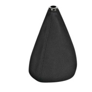 Premium Sport Cuffia Leva Cambio In Pelle Perforata Nero Cuffie Cambio Leva Cambio
